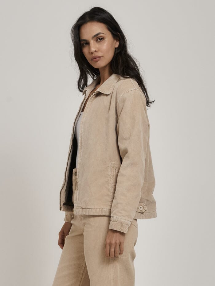 Beige cord jacket outlet womens