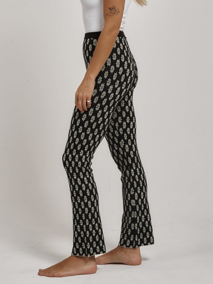 Jasmine Knit Pant - Black