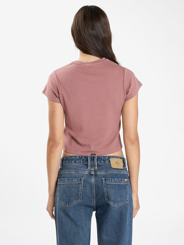 Dark Cosmos Mini Tee - Burlwood 4