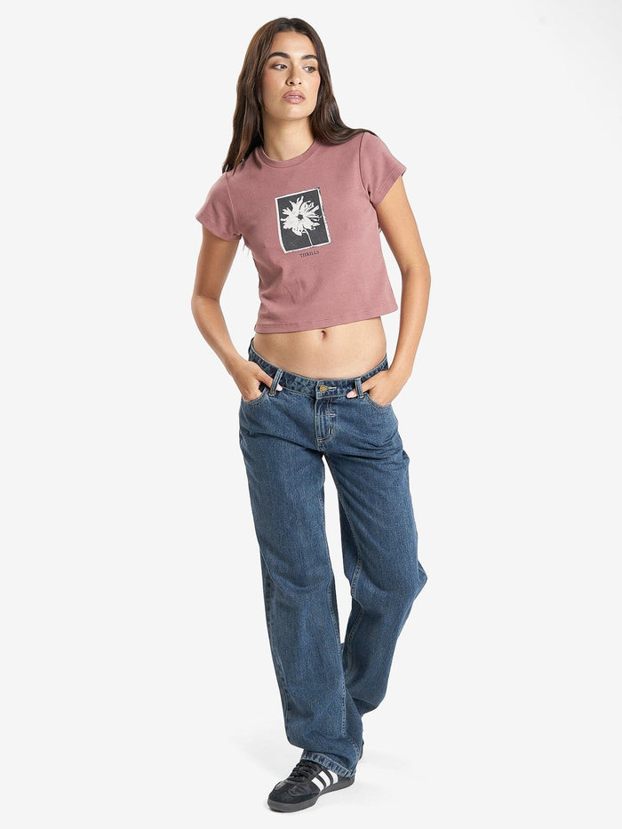 Dark Cosmos Mini Tee - Burlwood 4