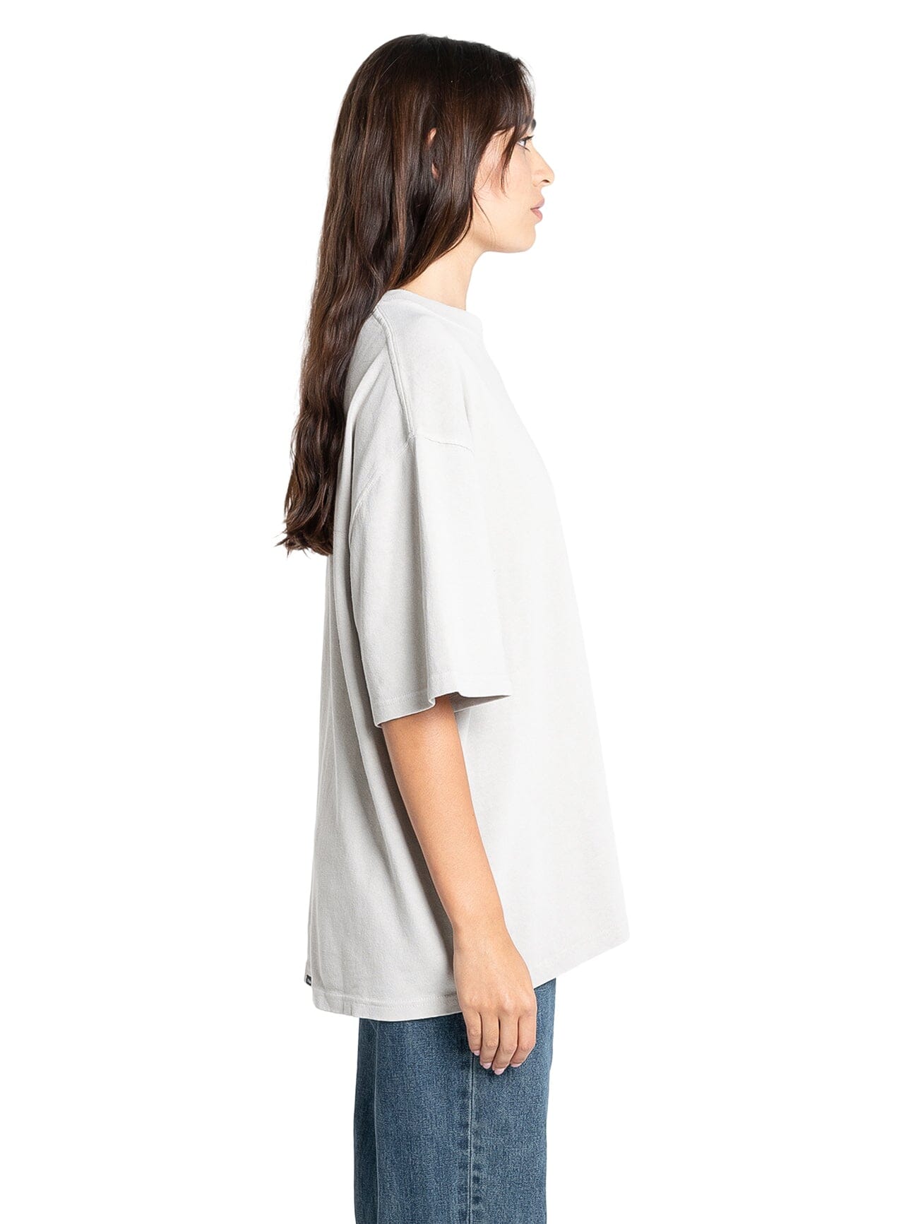 Earths Services Oversized Tee - Oyster Grey 4