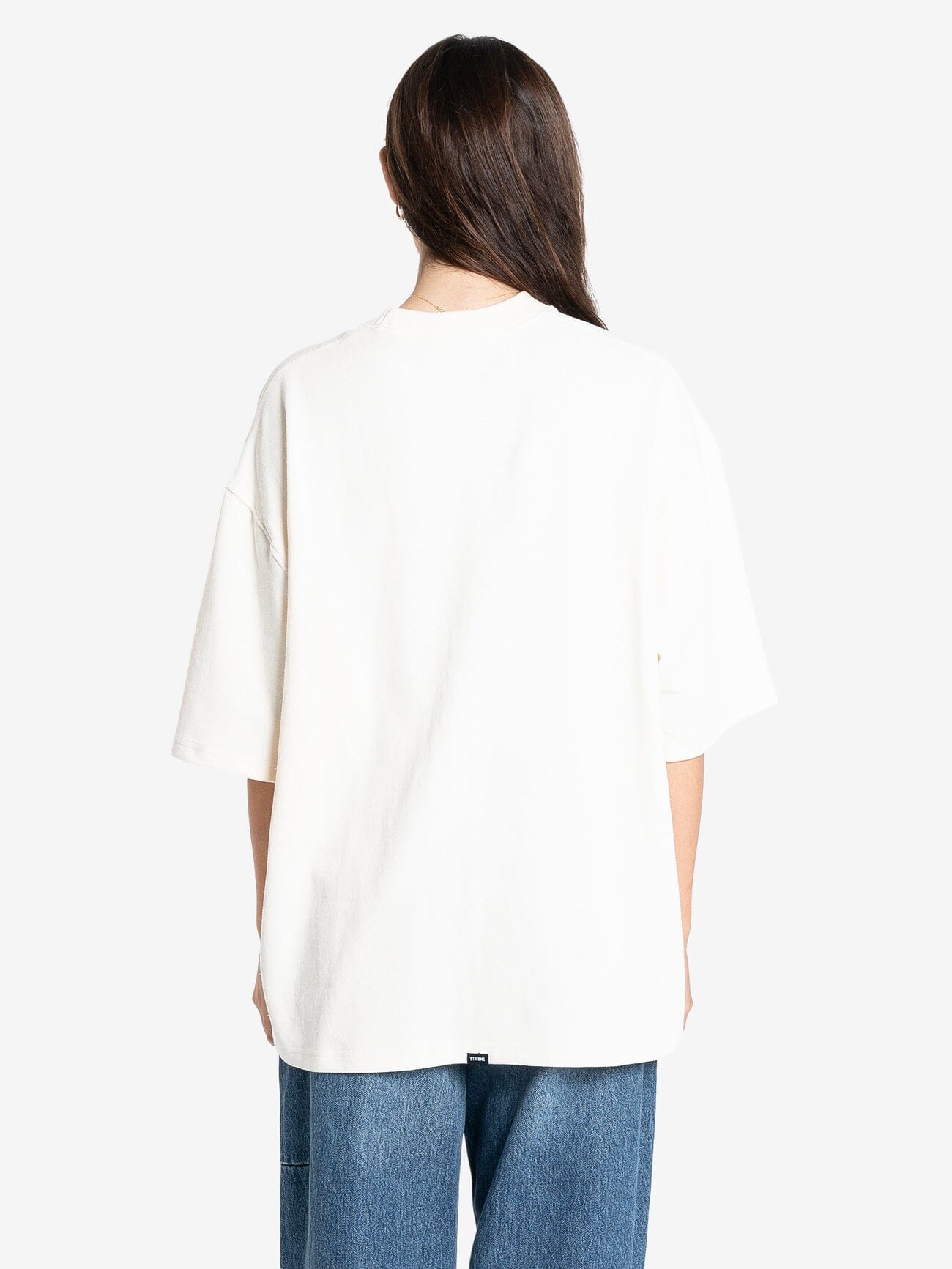 Signature Oversized Tee - Heritage White 4