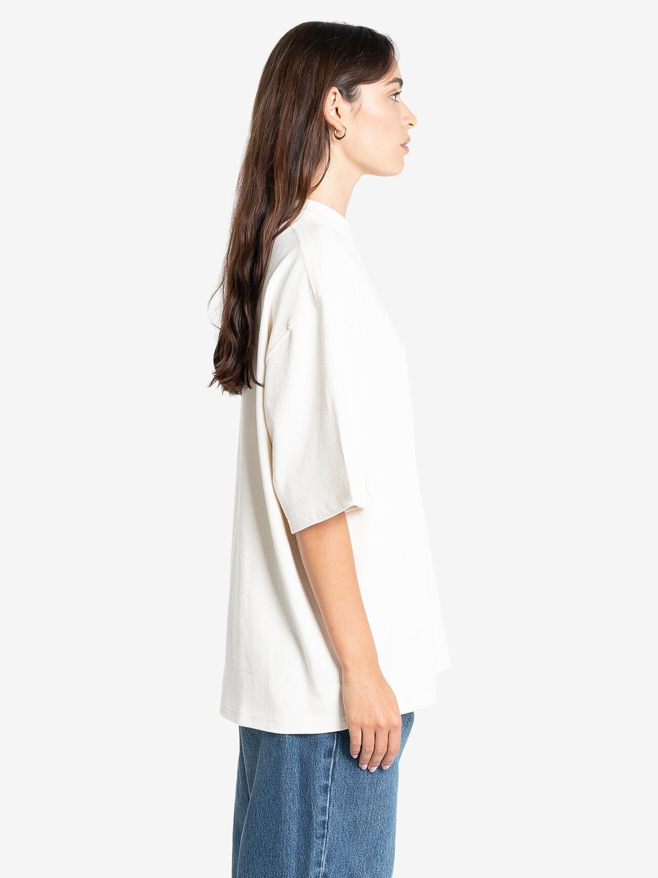 Signature Oversized Tee - Heritage White 4