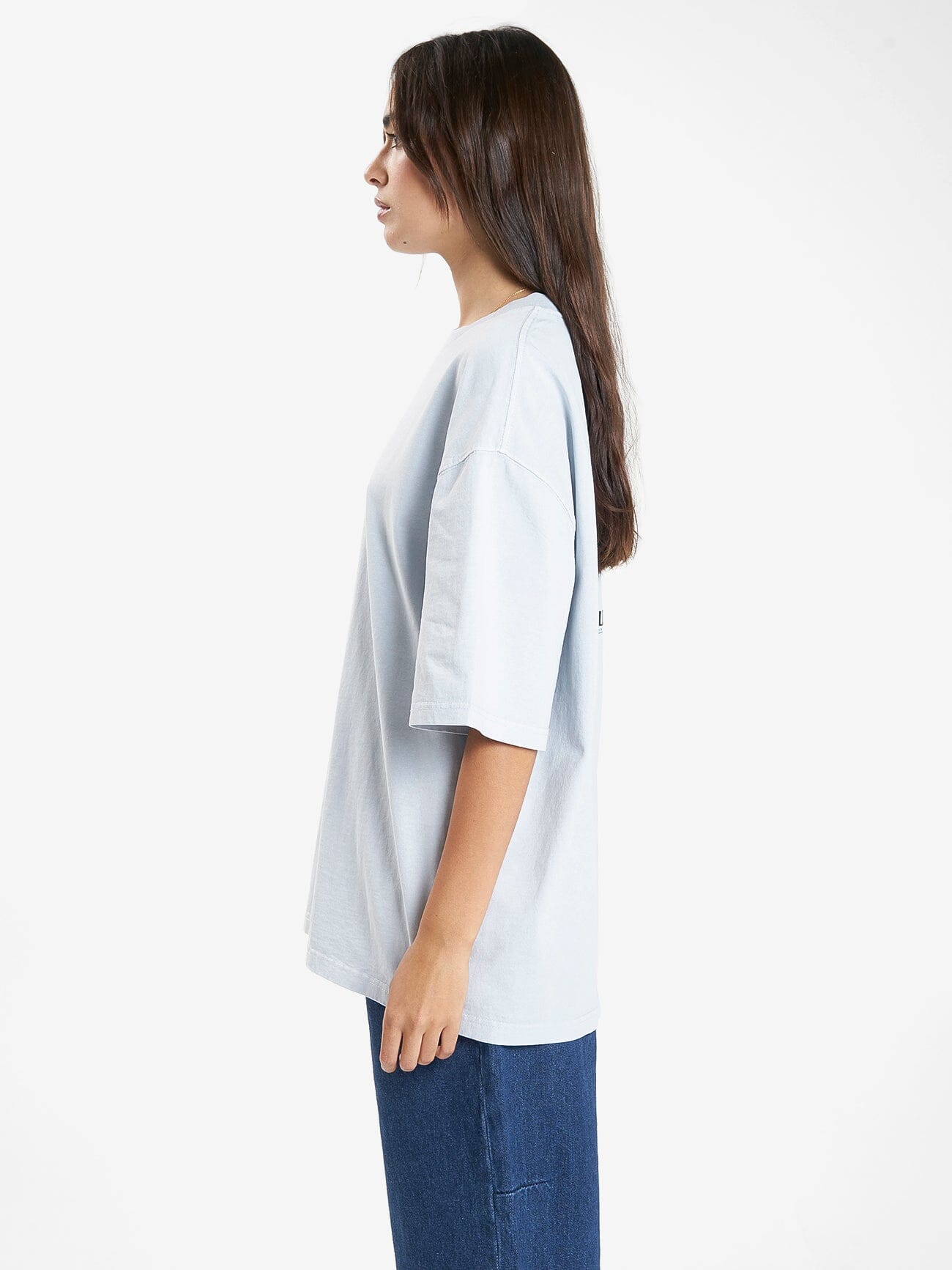 Shelter Reality Oversized Tee - Blue Illusion 4