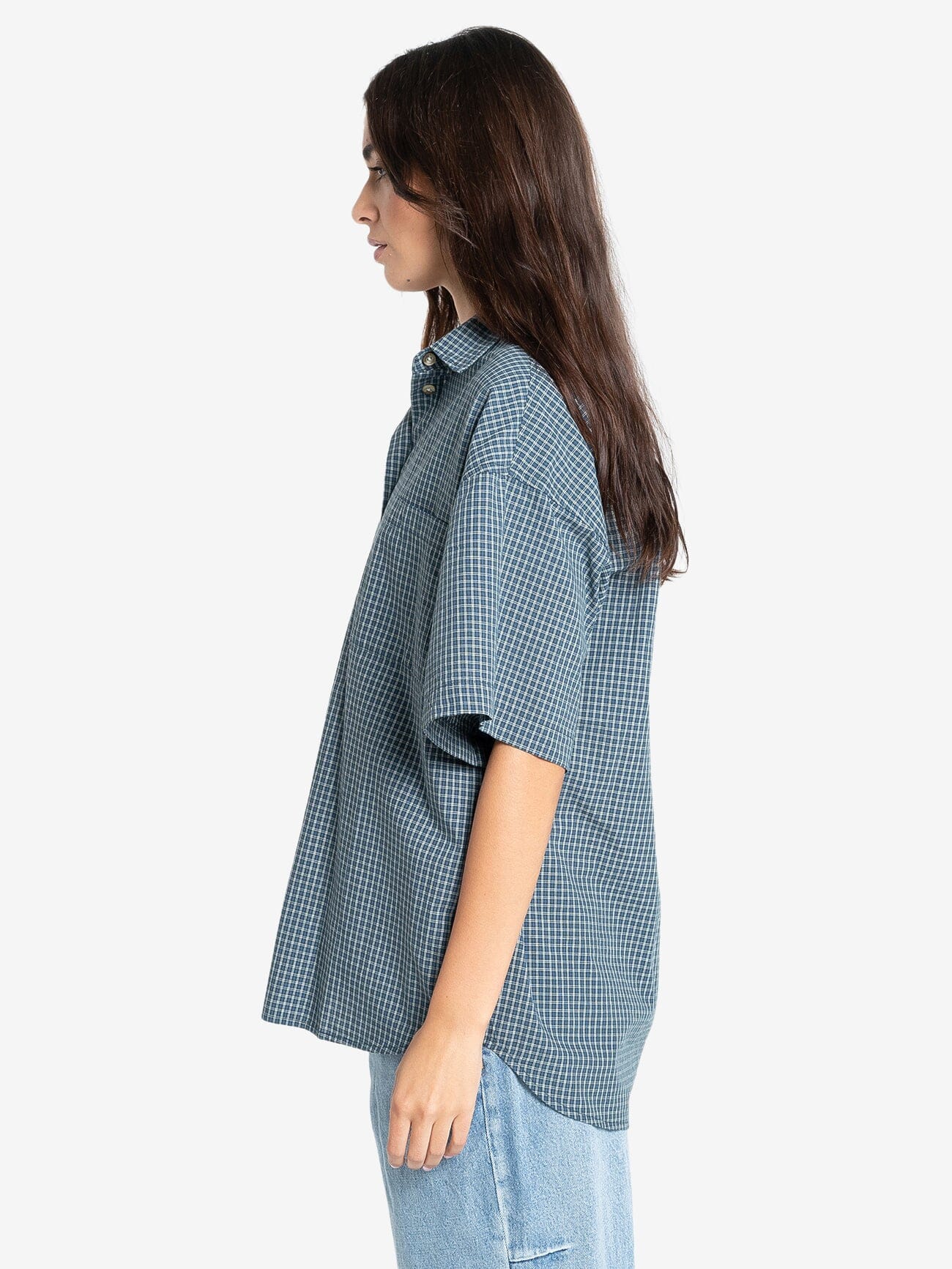 Precious Energy Plaid Shirt - Dark Jade 4