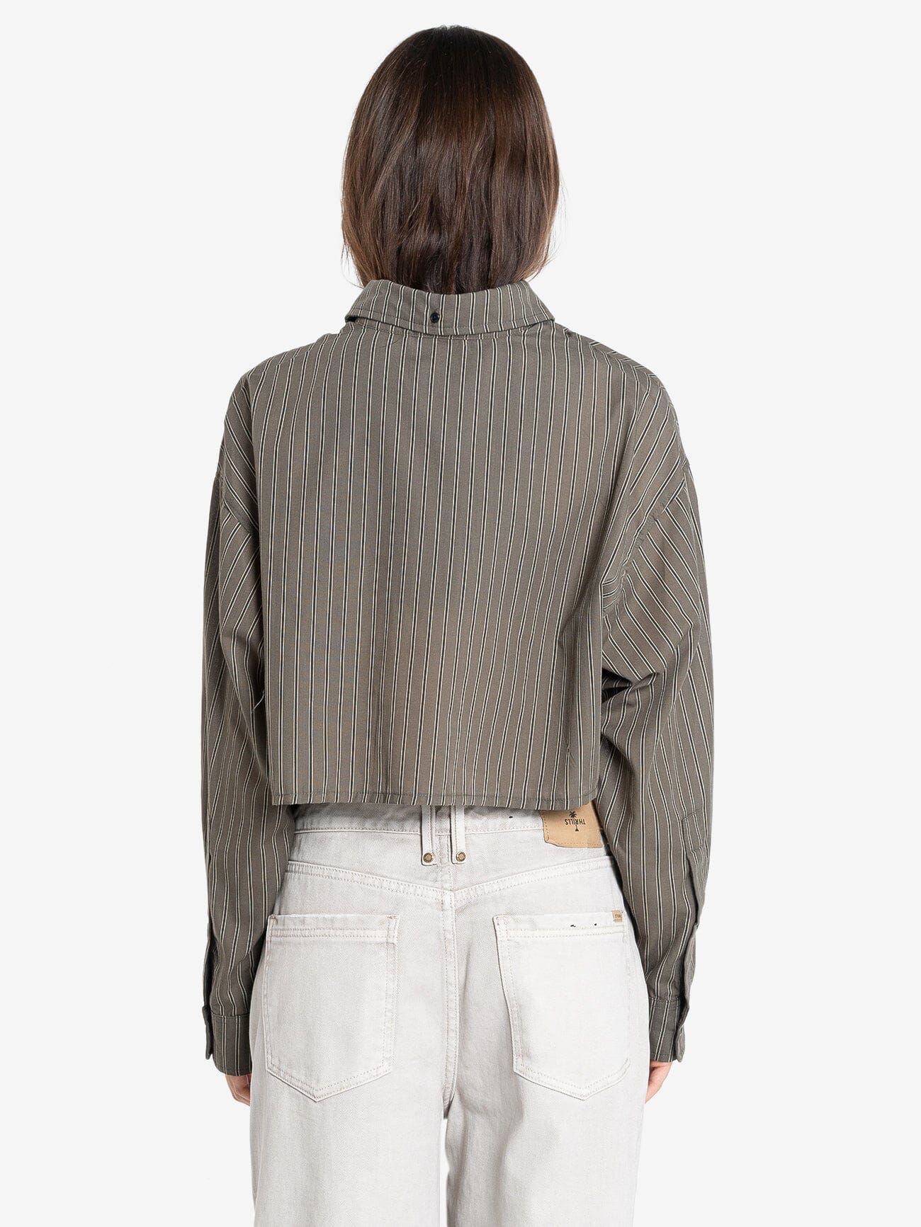 Lena Cropped Shirt - Canteen 4