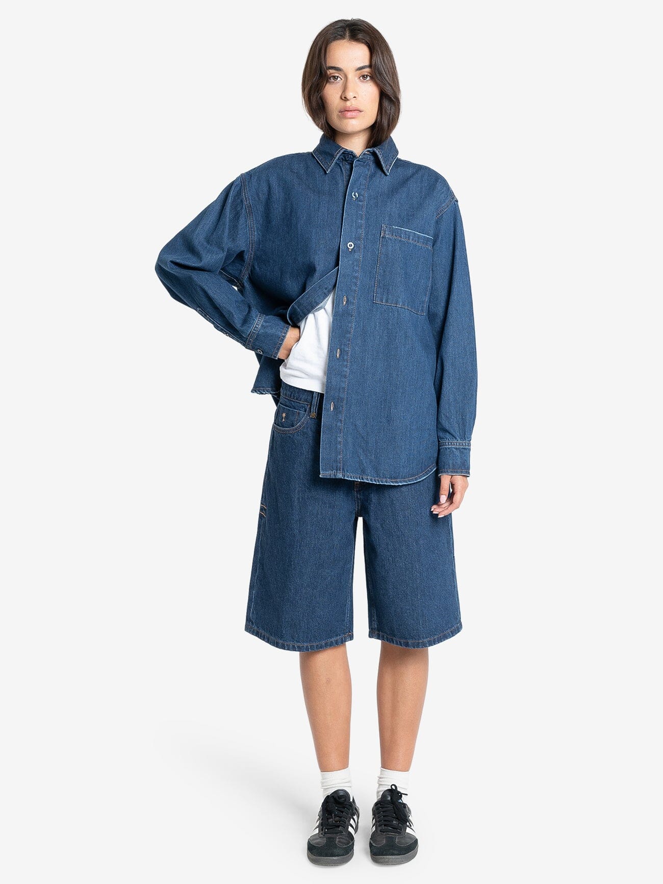 Austin Denim Shirt - Double Indigo Rinse 4