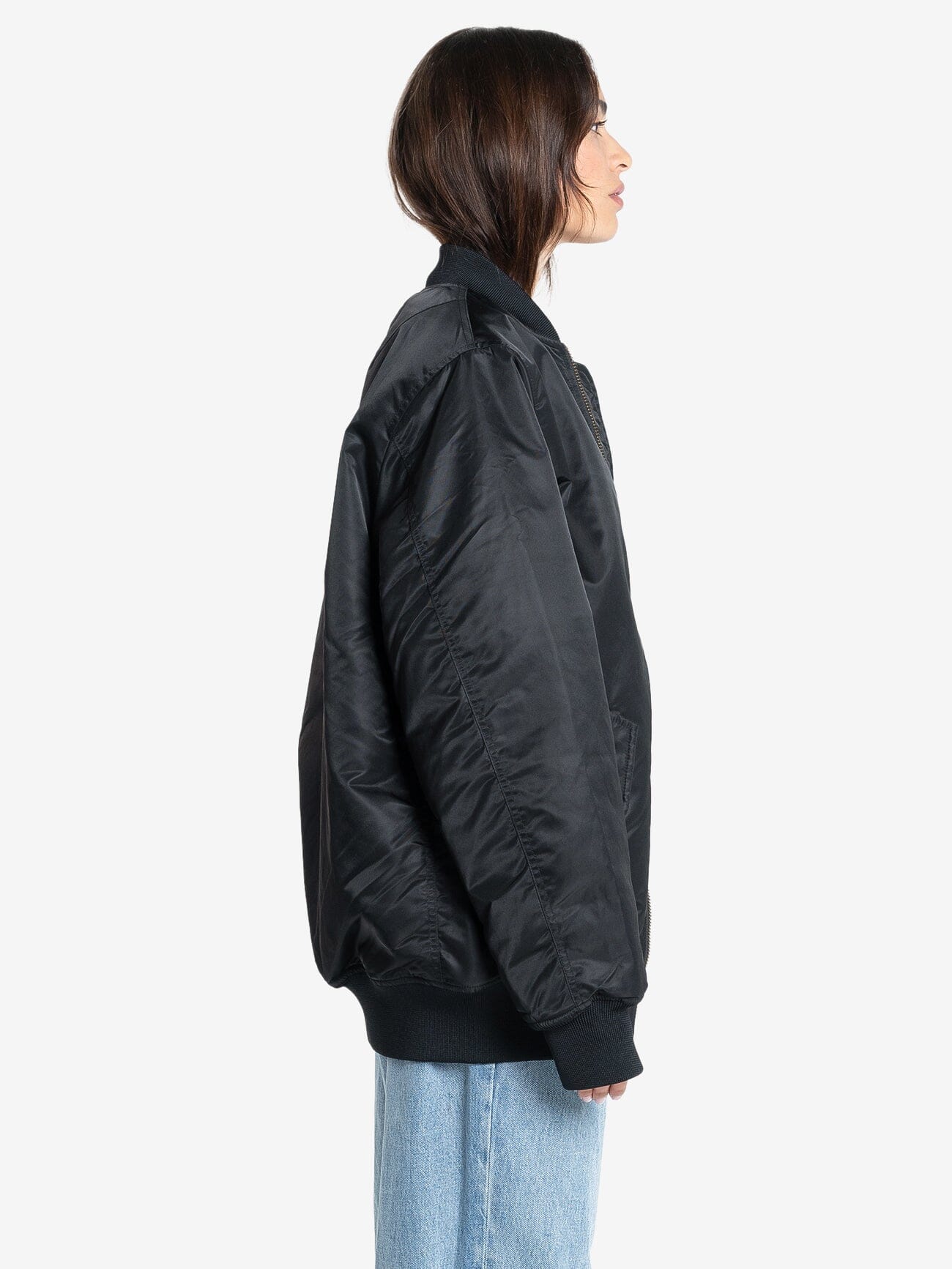 Thrills Union Oversized Bomber - Black 4