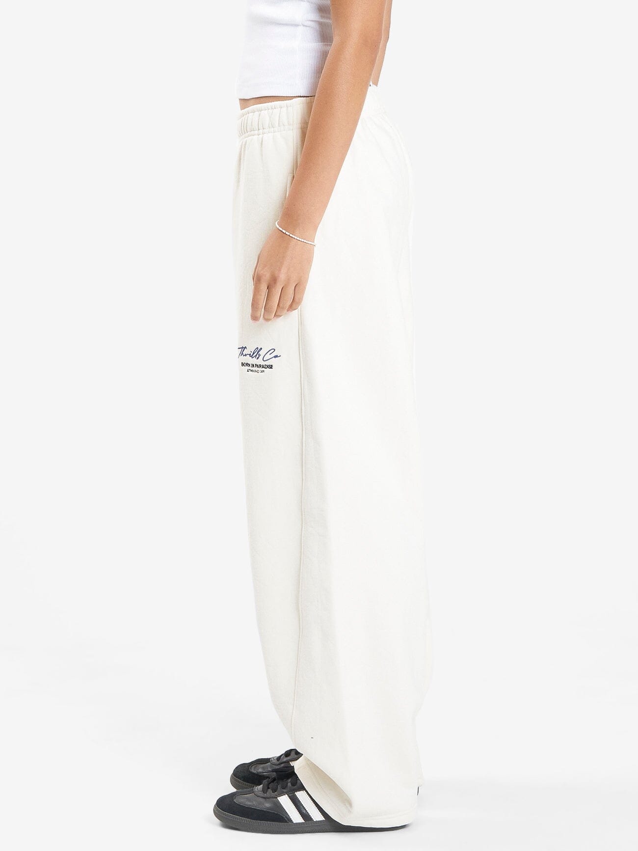 Signature Track Pant - Heritage White 4