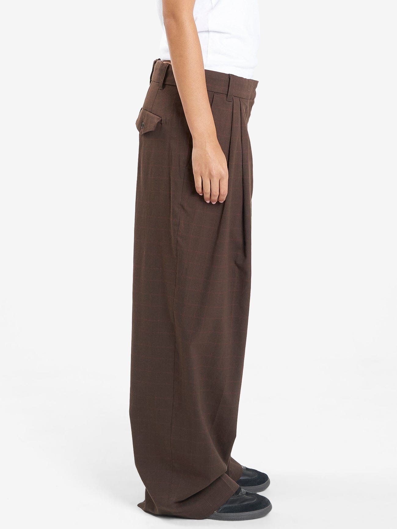 Giovanna Trouser - Burnt Chestnut 4