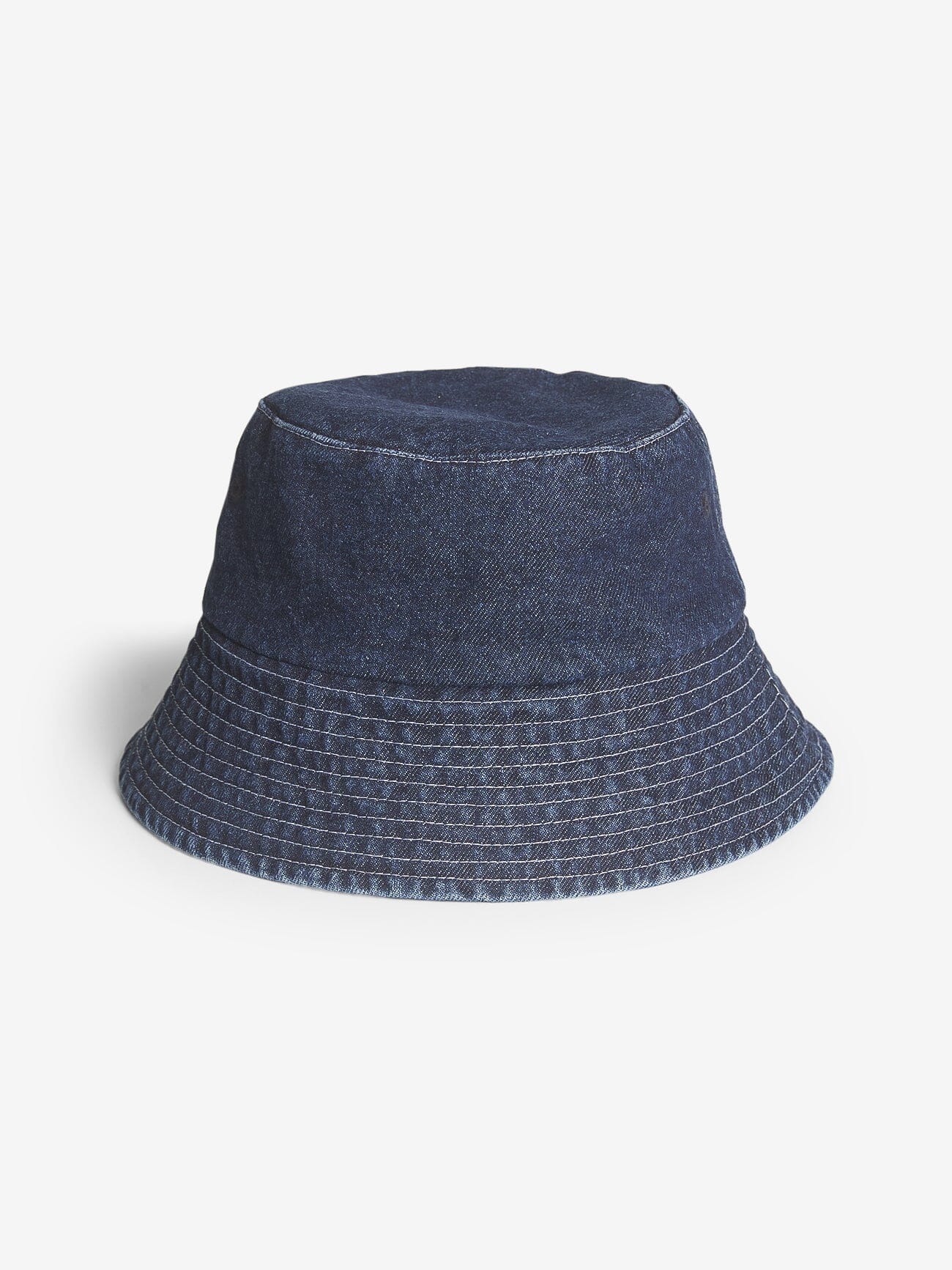 Thrills Denim Bucket Hat - Indigo One Size