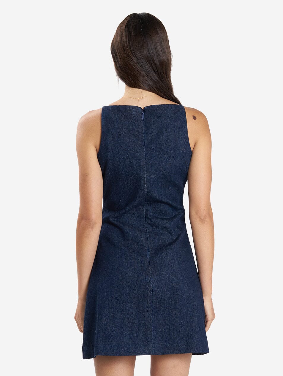 Alessia Denim Mini Dress - Raw Indigo | Thrills Co. | Thrills Co. Alessia Denim Mini Dress - Raw Indigo | Thrills Co. | Thrills Co.