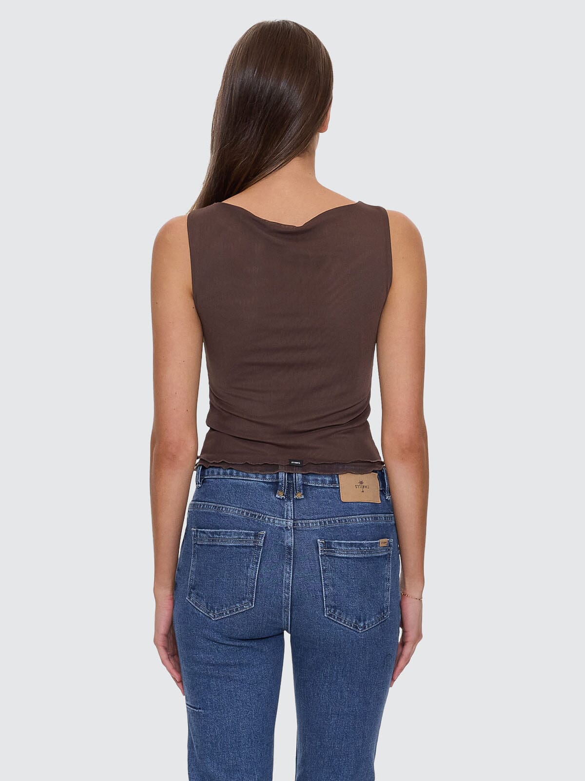 Buried In Thorns Mesh Tank - Java 4
