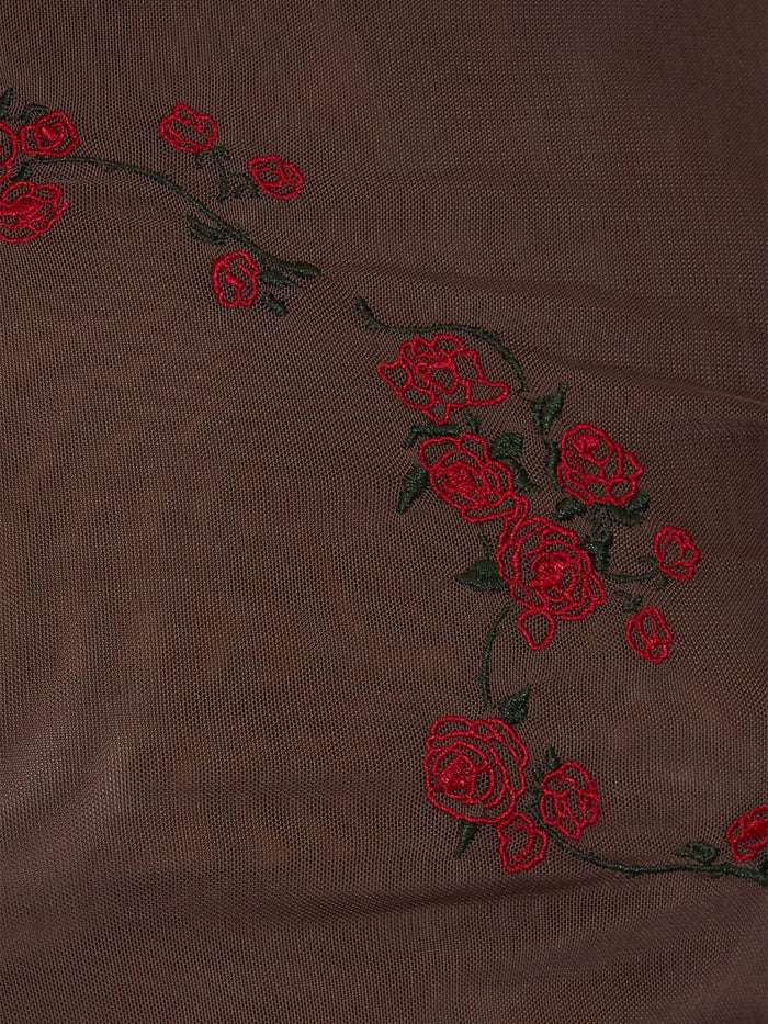 Buried In Thorns Mesh Tank - Java 4