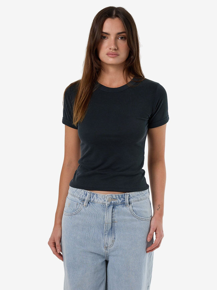 TC Micro Rib Tee - Shadow