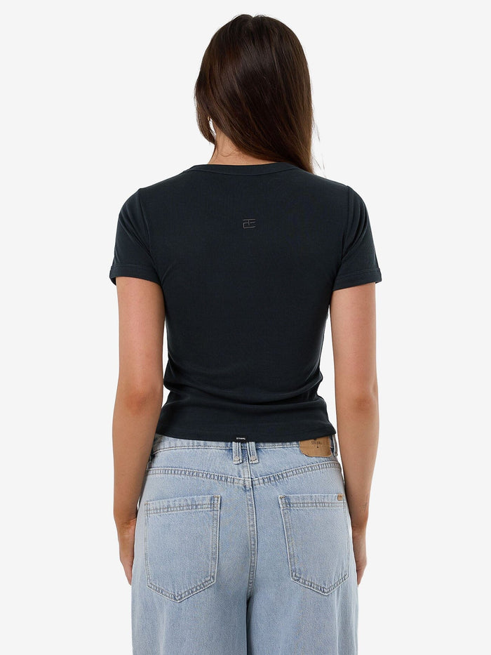 TC Micro Rib Tee - Shadow