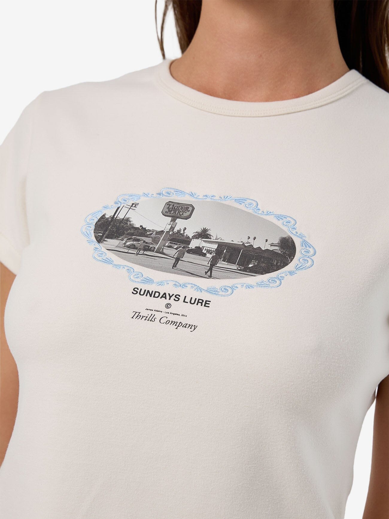 Sundays Lure Mini Tee - Heritage White