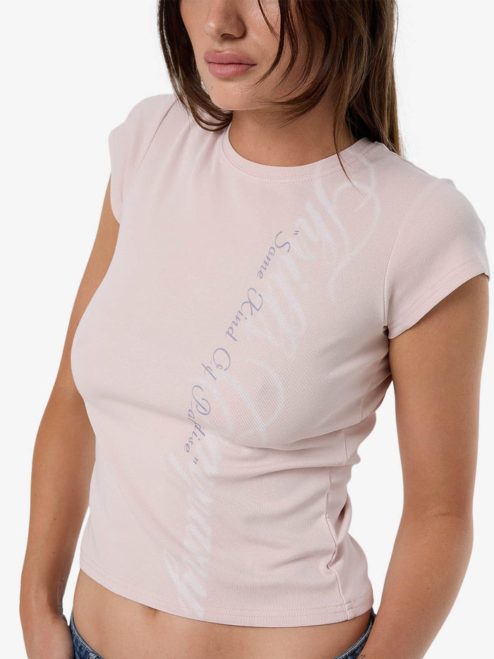 Suspended In Time Club Tee  - Mauve Chalk 4