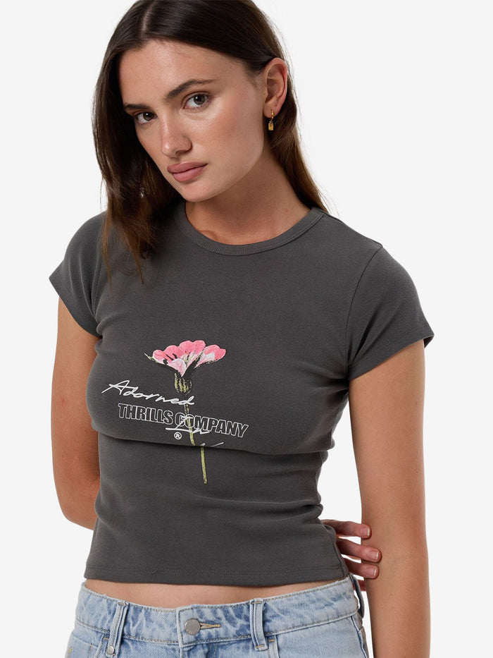 Adorned In Nature Club Tee - Merch Black