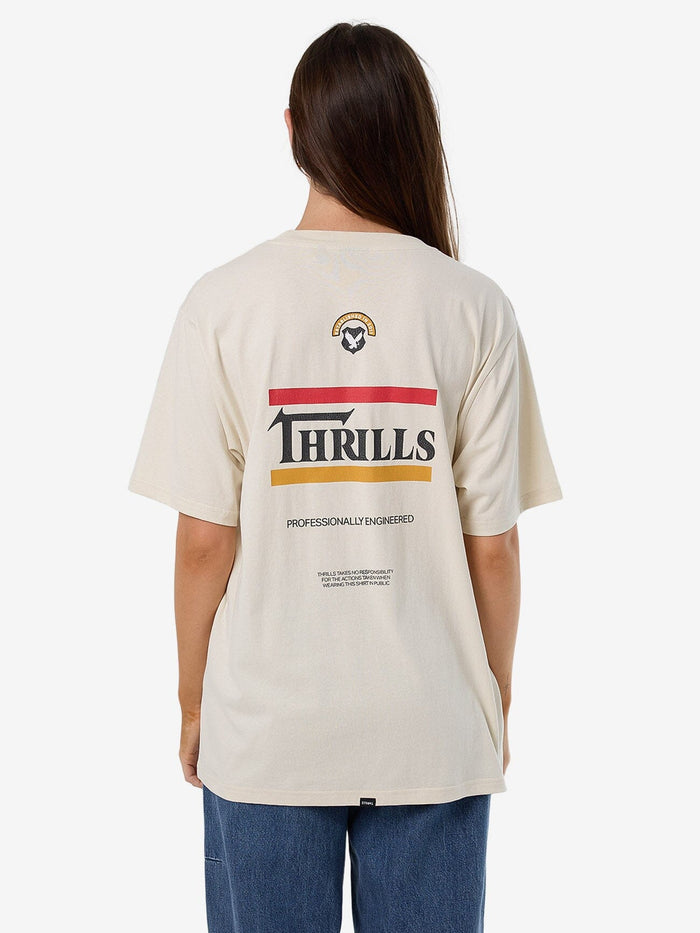 Responsible Thrills Merch Tee - Heritage White 4