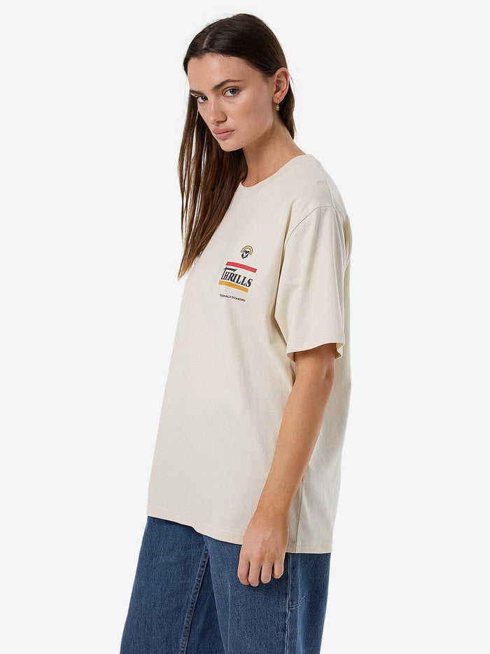 Responsible Thrills Merch Tee - Heritage White 4