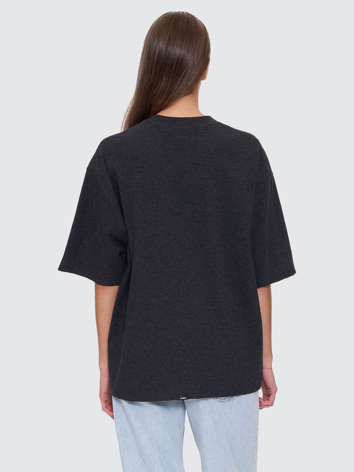 Legacy Oversized Tee - Black Marle 4