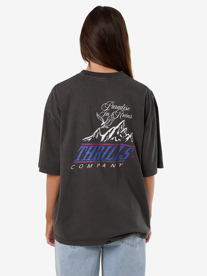 When It Hits Your Lips Oversized Tee - Merch Black 4