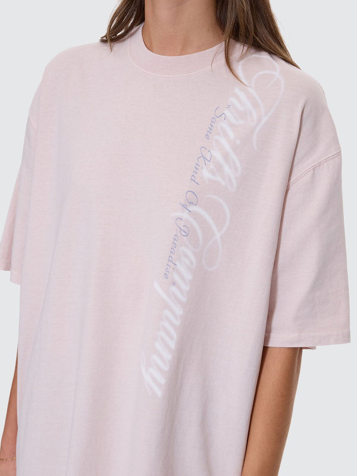 Suspended In Time Oversized Tee - Mauve Chalk 4