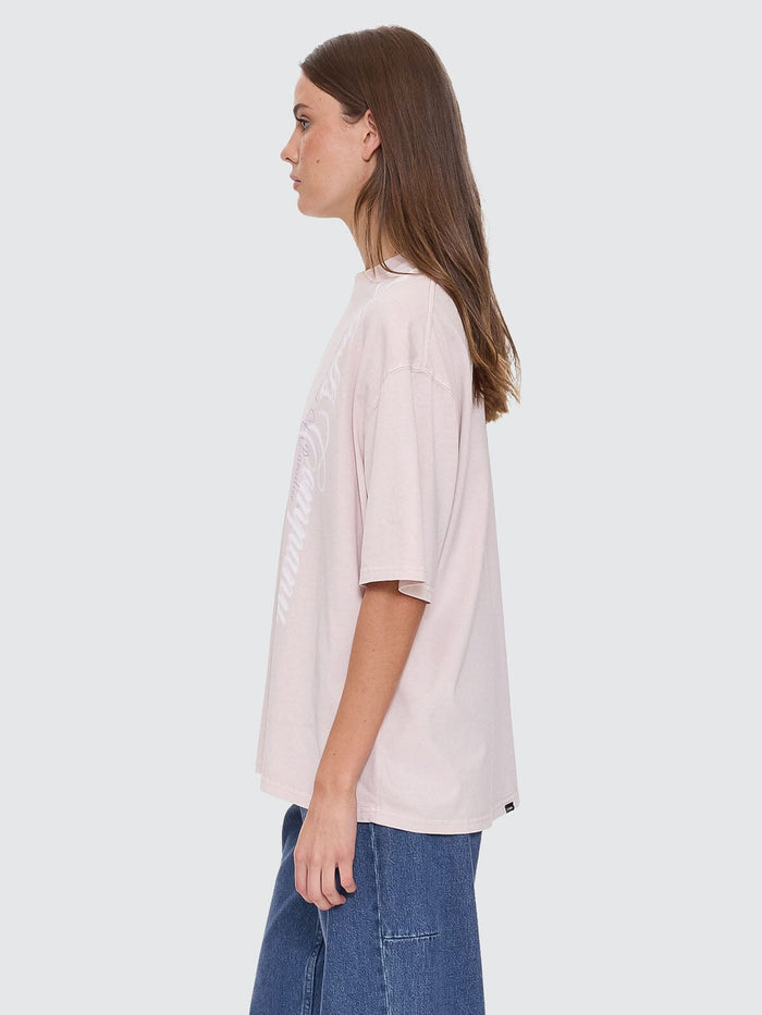 Suspended In Time Oversized Tee - Mauve Chalk 4