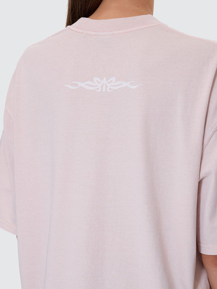 Suspended In Time Oversized Tee - Mauve Chalk 4