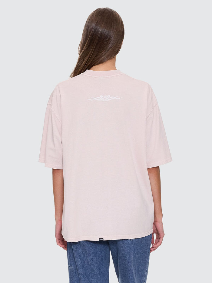 Suspended In Time Oversized Tee - Mauve Chalk 4