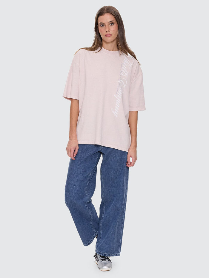 Suspended In Time Oversized Tee - Mauve Chalk 4