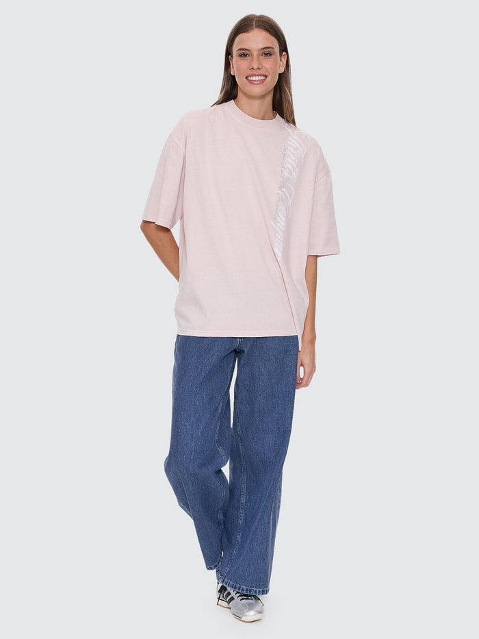 Suspended In Time Oversized Tee - Mauve Chalk 4