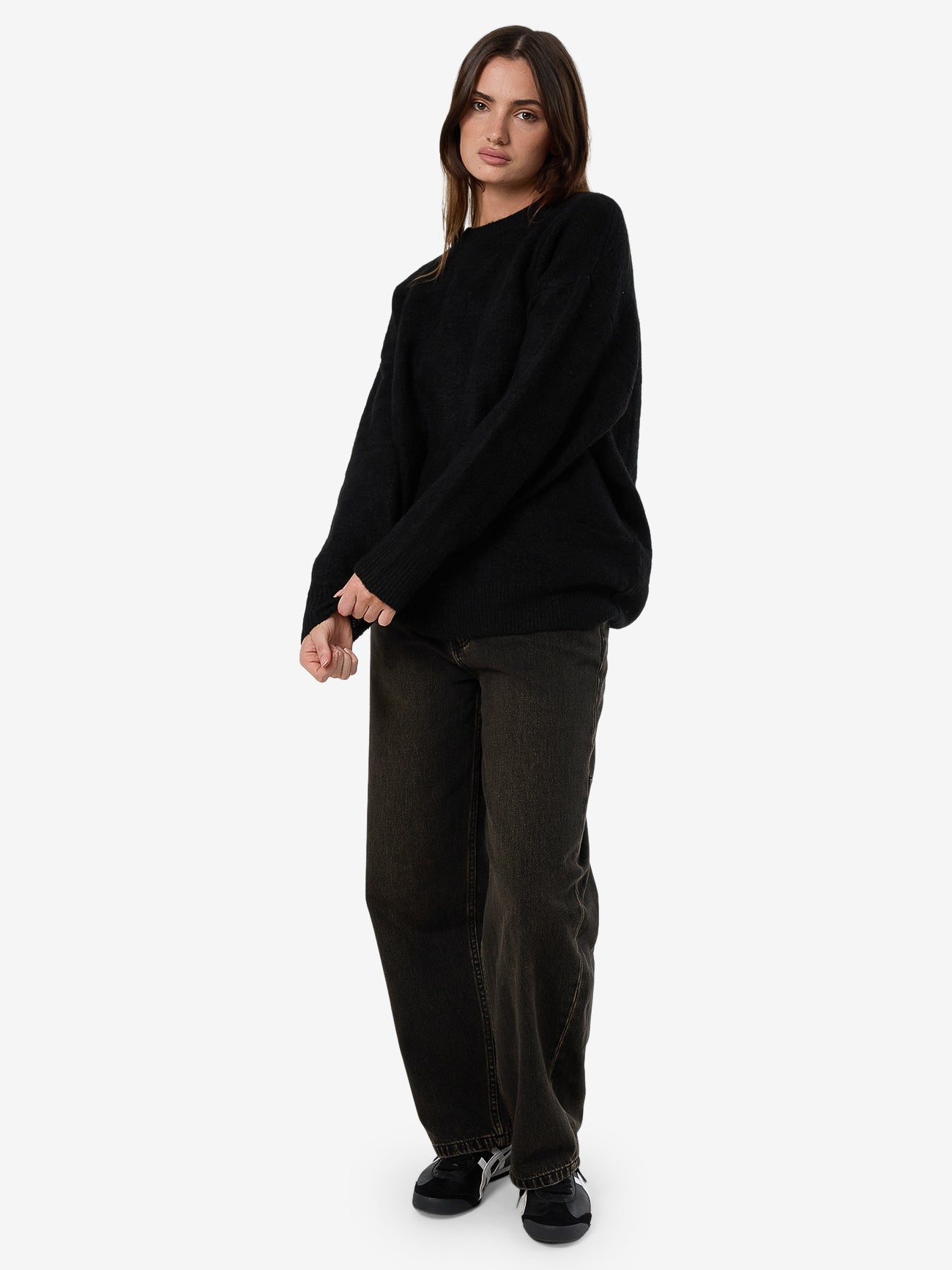 Unending Knit Sweater - Black 4