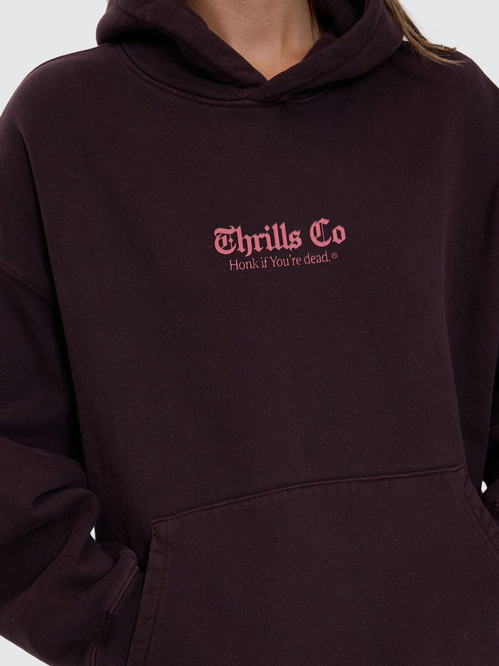 Lighten Up Cocoon Panel Hood - Deep Plum 4