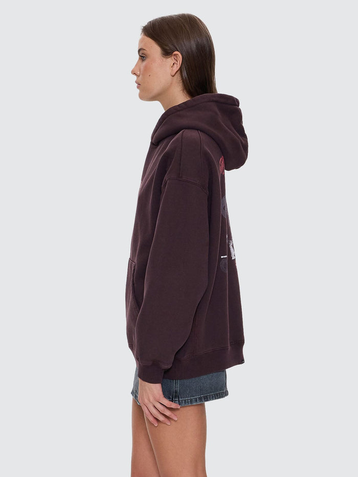 Lighten Up Cocoon Panel Hood - Deep Plum 4