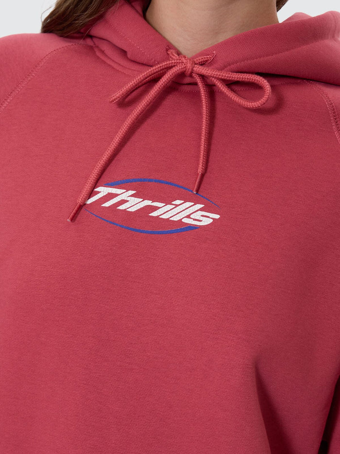 Fortune Favours Raglan Hood - Redwood 4