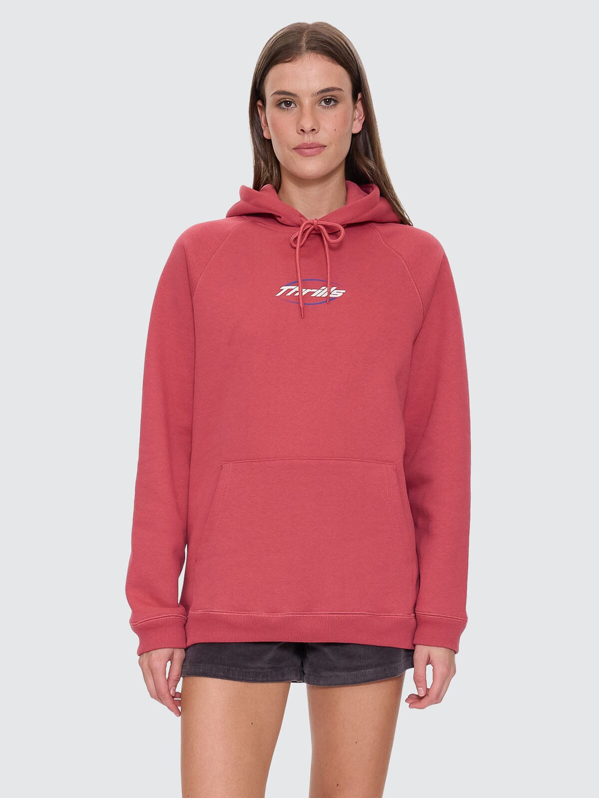 Fortune Favours Raglan Hood - Redwood