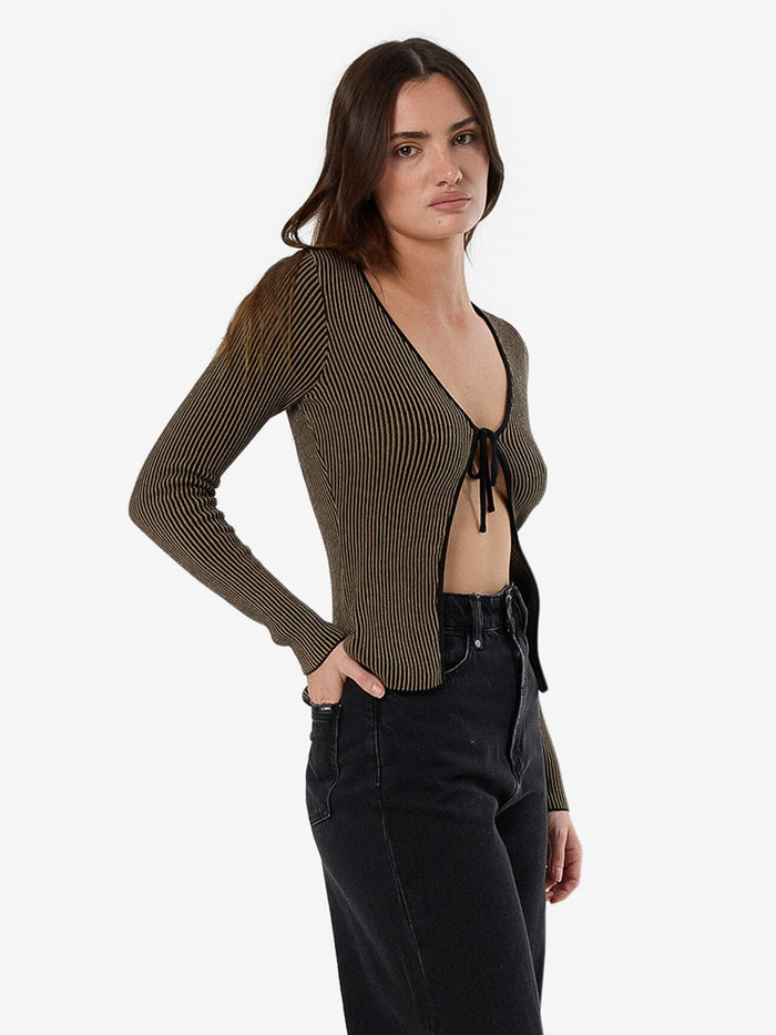Natural Causes Reversible Knit Top - Clove 4