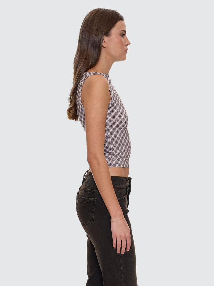 Adorned Check Tank - Java 4