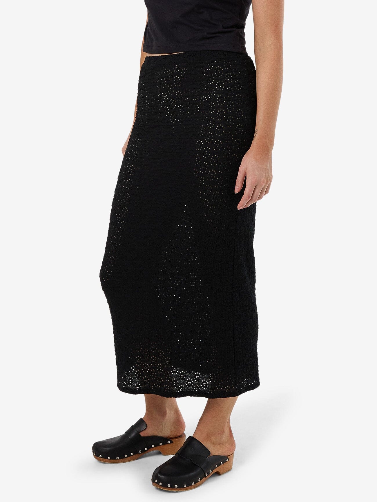 Dollie Lace Skirt - Black 4