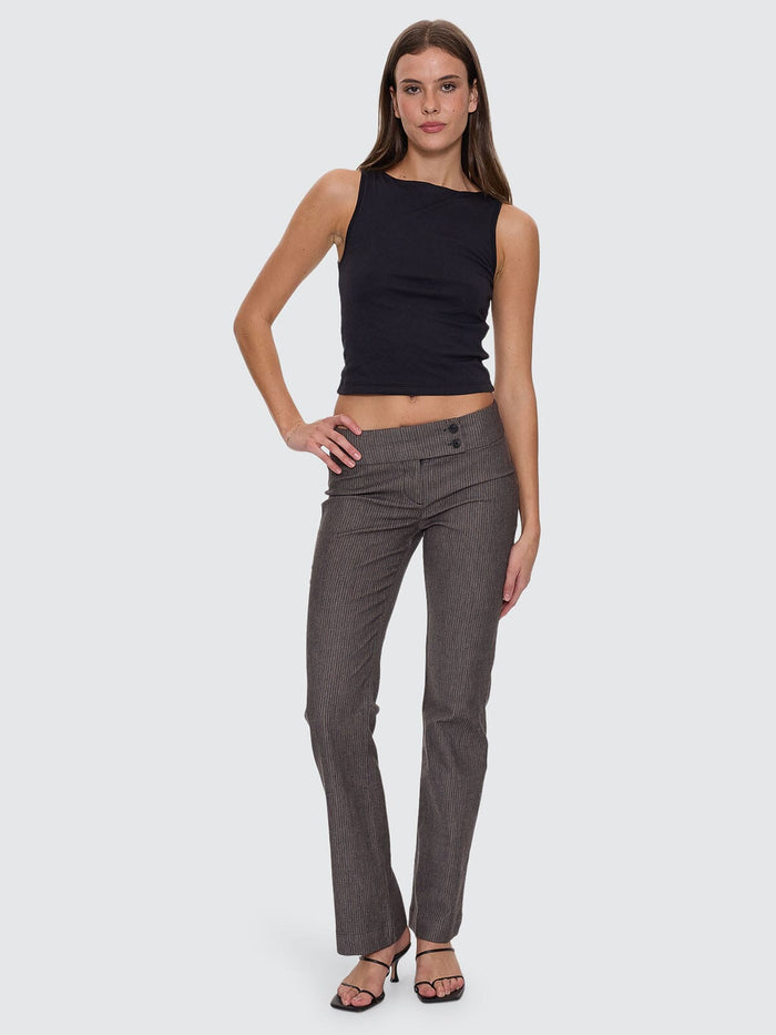 Ritual Stripe Pant - Carbon 4