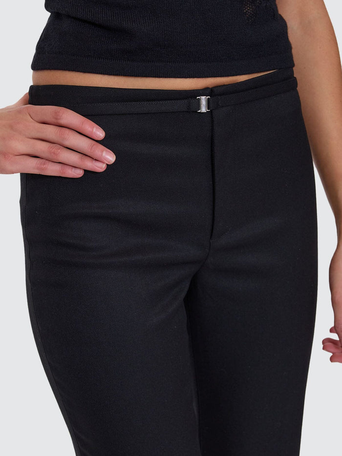 Sabine Belted Pant - Black 4