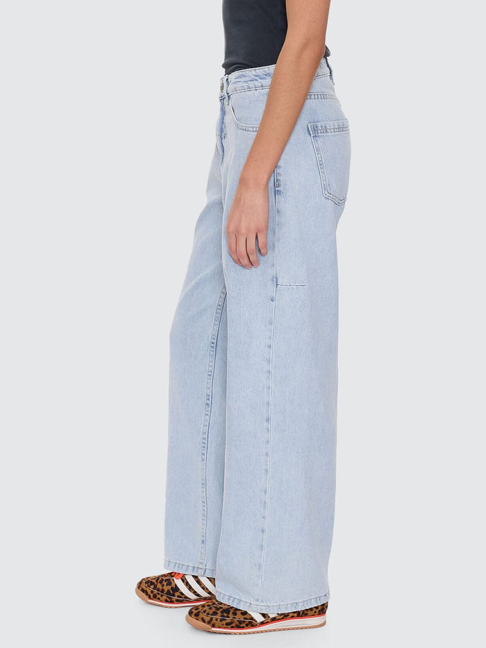 Billie Low Rise Baggy Fortune Favours Jean - Shadow Blue 4