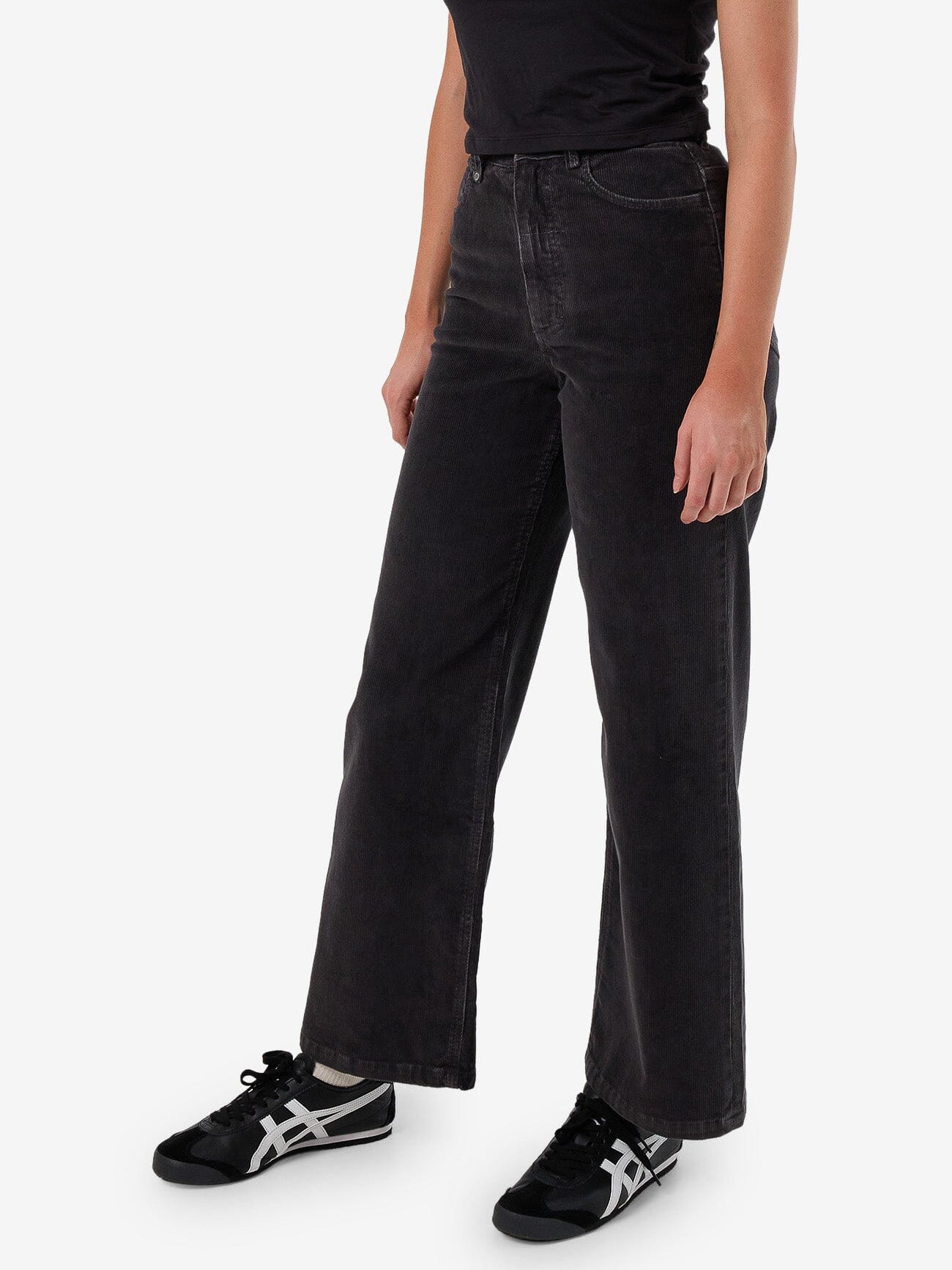 Holly Cord Pant - Dark Charcoal 4