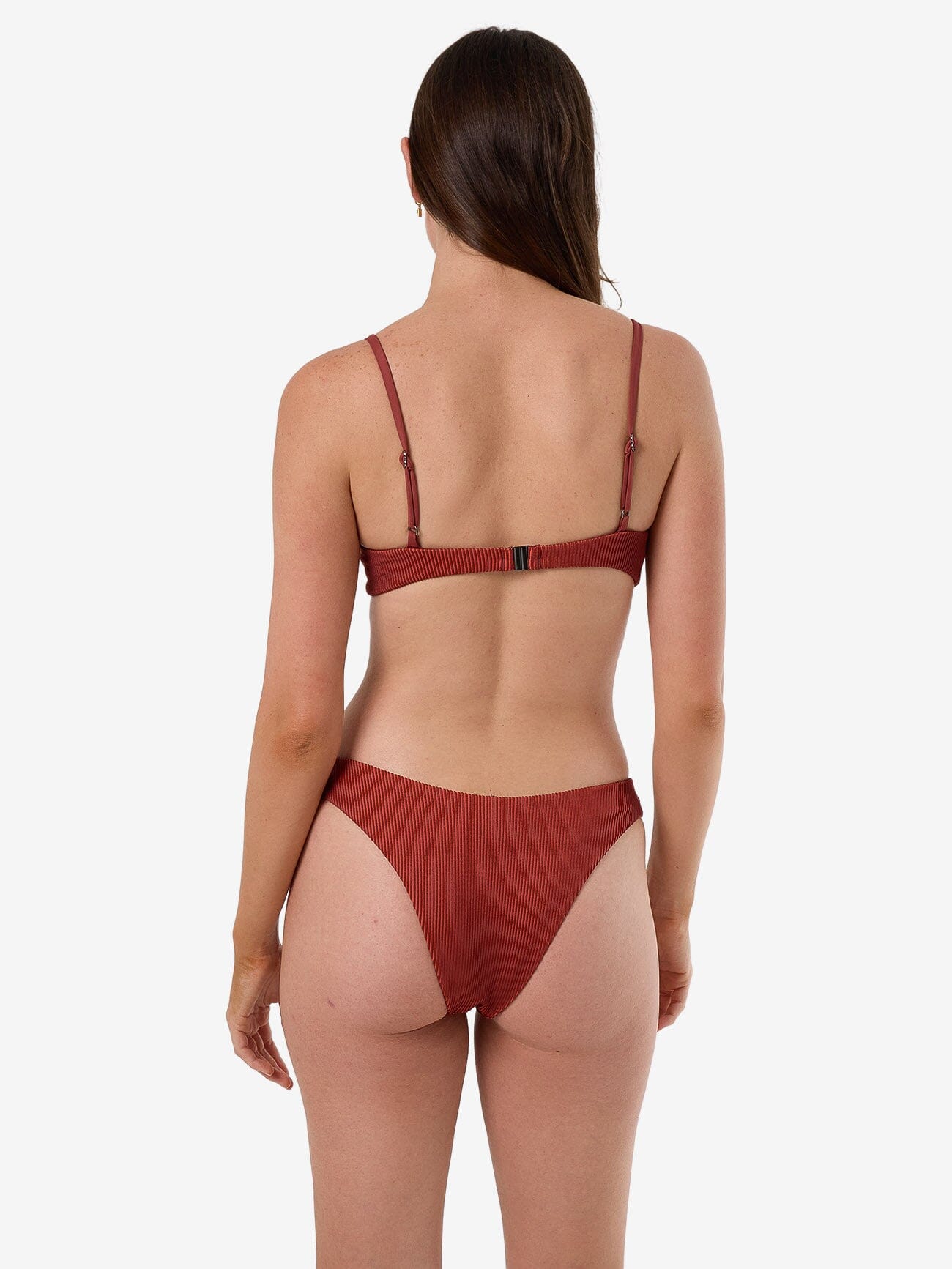 Alba Rib Classic Bikini Bottom - Harissa 4