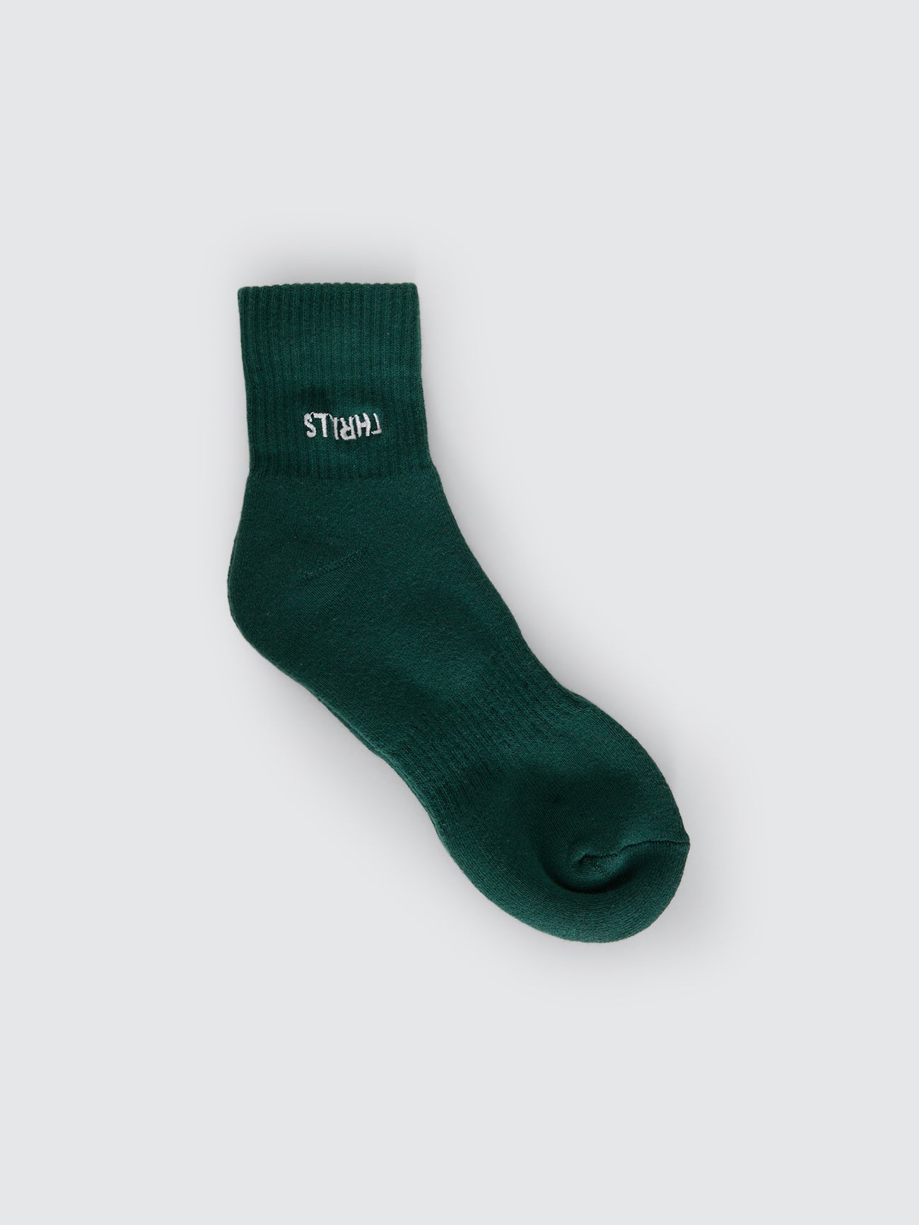 Minimal Thrills 3 Pack Sock - Varsity Green - White - Buttercream