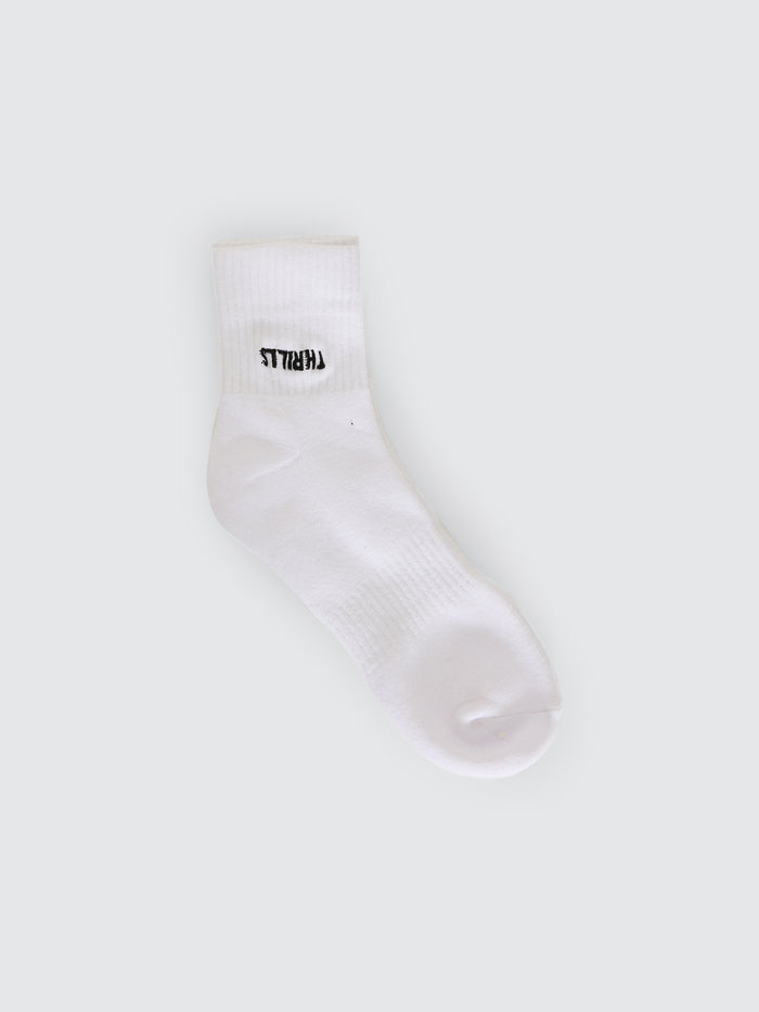 Minimal Thrills 3 Pack Sock - Varsity Green - White - Buttercream