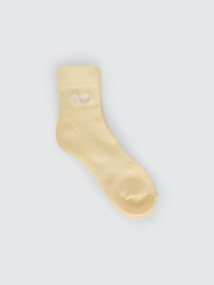 Minimal Thrills 3 Pack Sock - Varsity Green - White - Buttercream