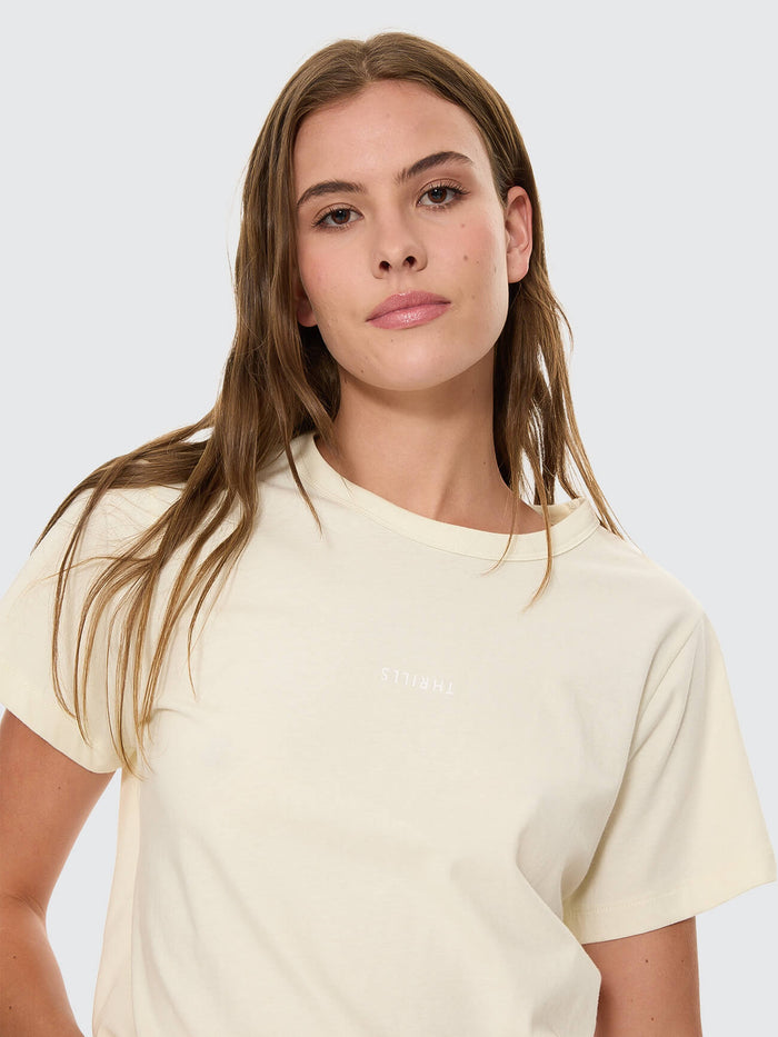 Minimal Thrills Relaxed Tee - Butter Cream 4